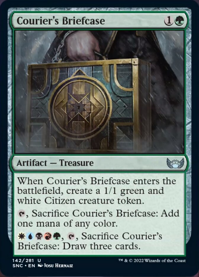 Courier's Briefcase [Streets of New Capenna] [Foil]