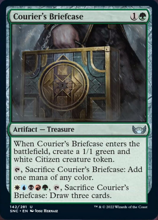 Courier's Briefcase [Streets of New Capenna] [Foil]