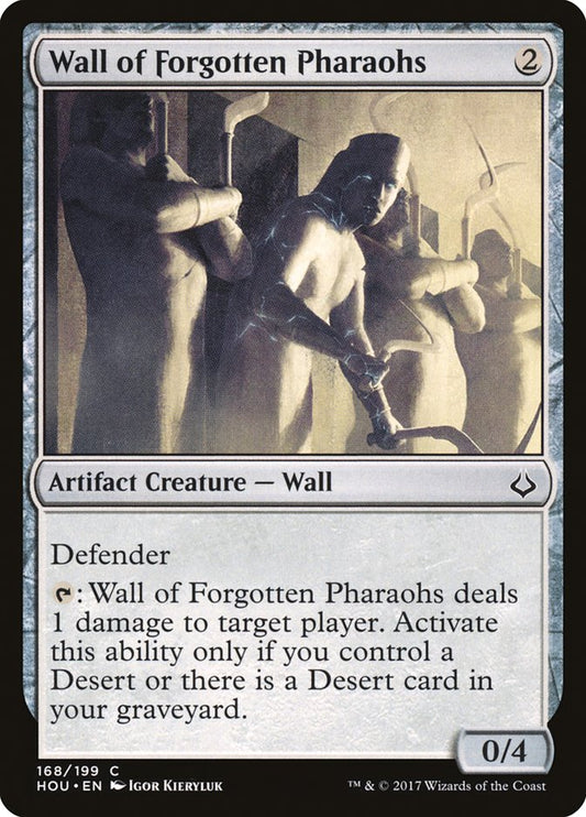 Wall of Forgotten Pharaohs [Hour of Devastation] [Foil]