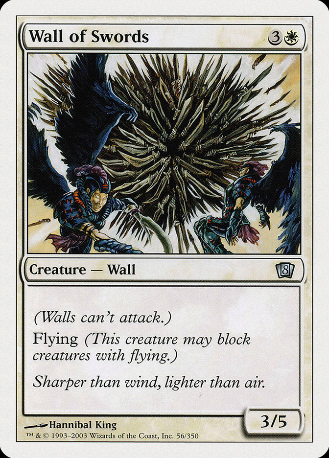 Wall of Swords [Eighth Edition] [Foil]