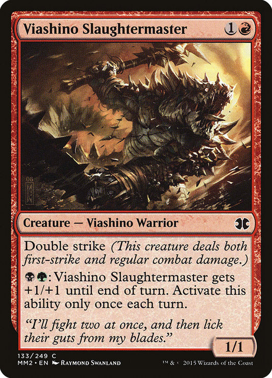 Viashino Slaughtermaster [Modern Masters 2015] [Foil]