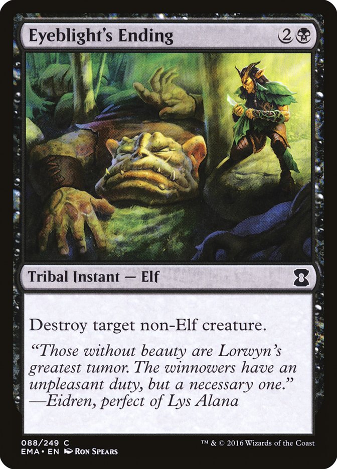 Eyeblight's Ending [Eternal Masters] [Foil]