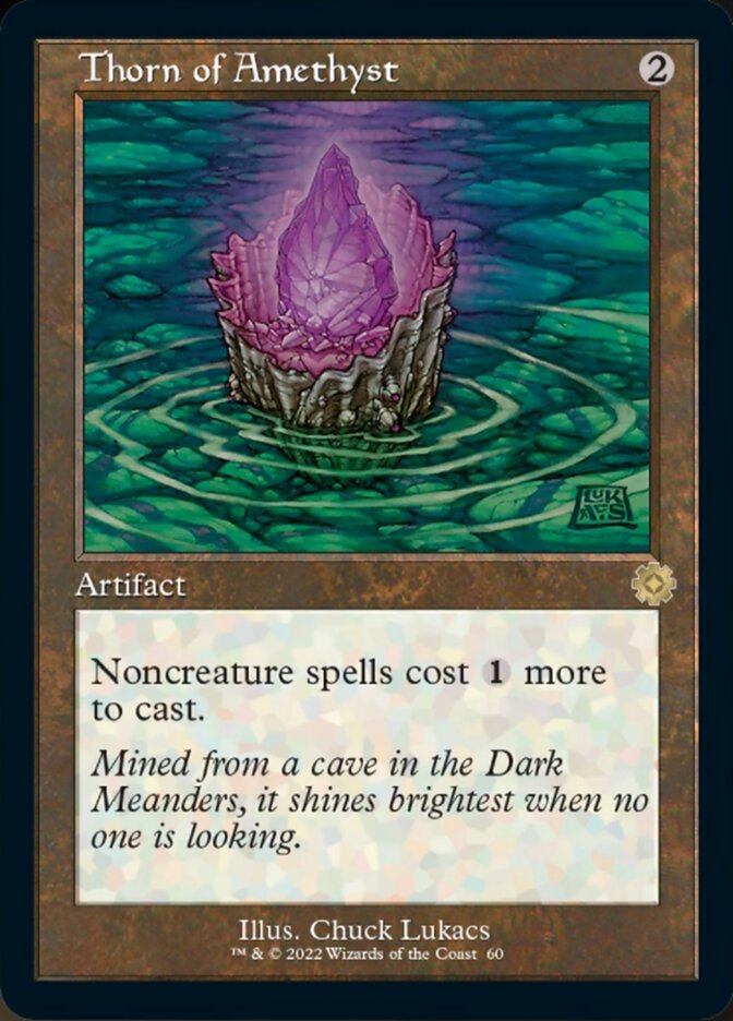 Thorn of Amethyst (Retro) [The Brothers' War Retro Artifacts] [Foil]