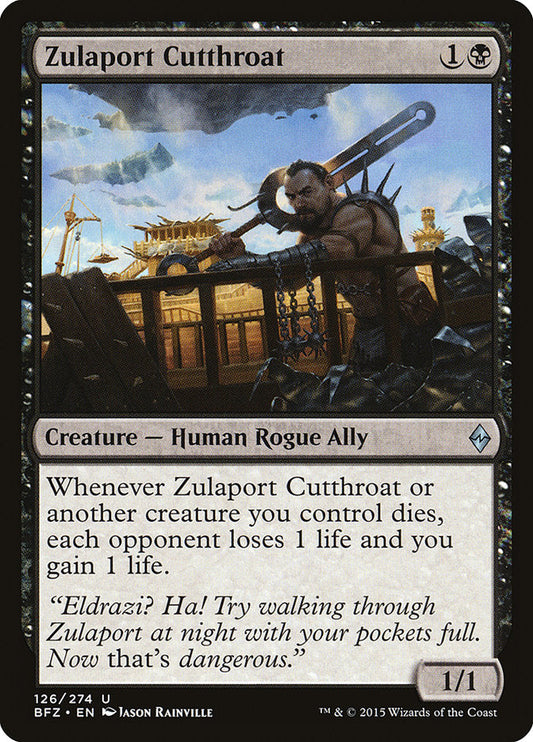 Zulaport Cutthroat [Battle for Zendikar] [Foil]