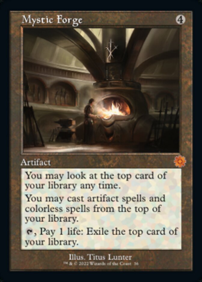 Mystic Forge (Retro) [The Brothers' War Retro Artifacts] [Foil]