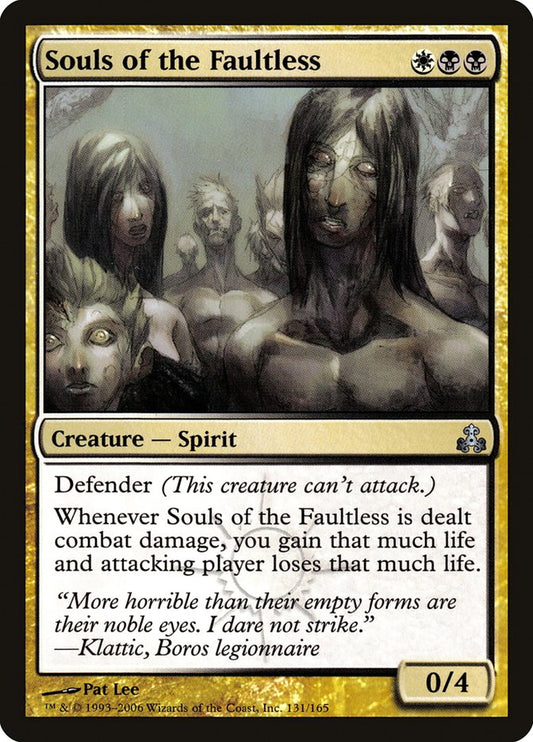 Souls of the Faultless [Guildpact] [Foil]