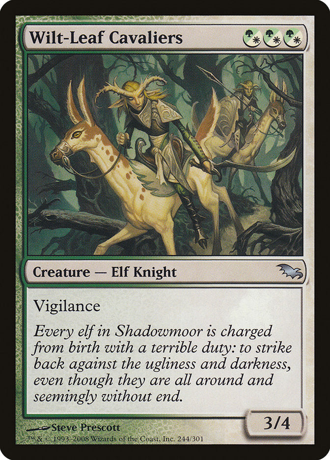 Wilt-Leaf Cavaliers [Shadowmoor] [Foil]