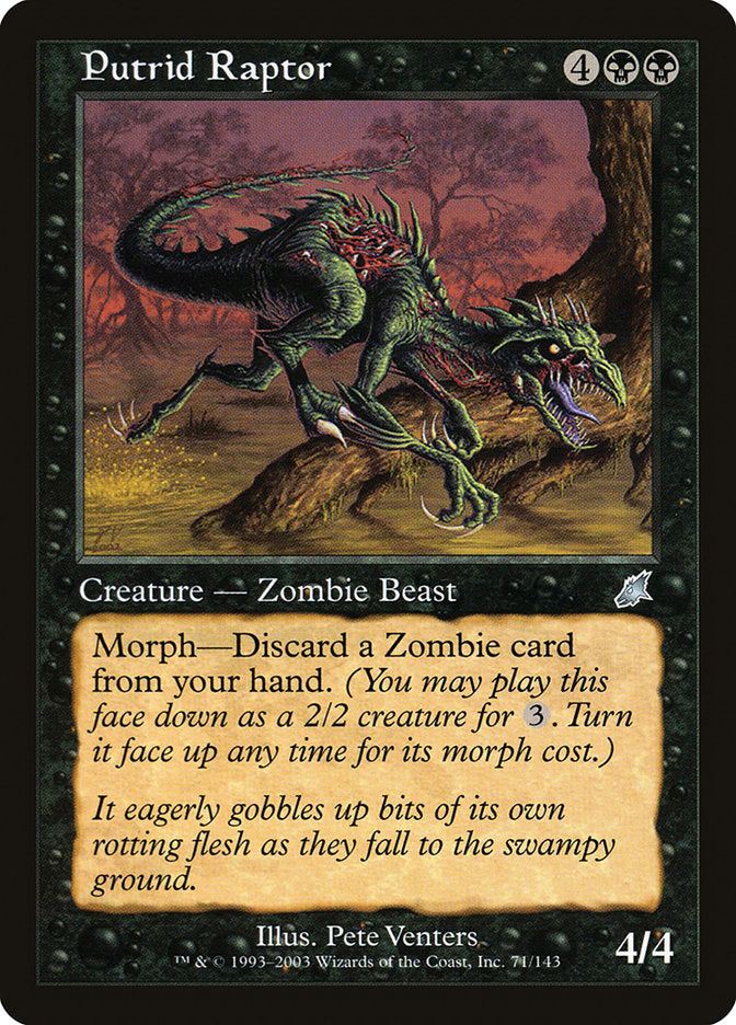 Putrid Raptor [Scourge] [Foil]
