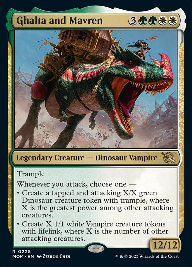 Ghalta and Mavren [March of the Machine] [Foil]