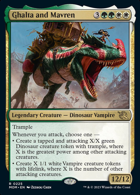 Ghalta and Mavren [March of the Machine] [Foil]