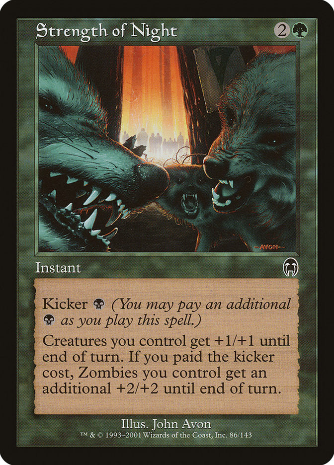 Strength of Night [Apocalypse] [Foil]