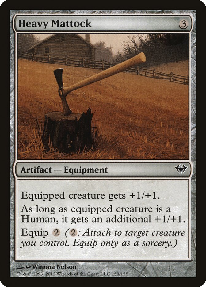 Heavy Mattock [Dark Ascension] [Foil]