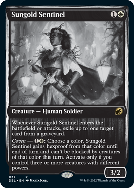 Sungold Sentinel [Innistrad: Double Feature] [Foil]