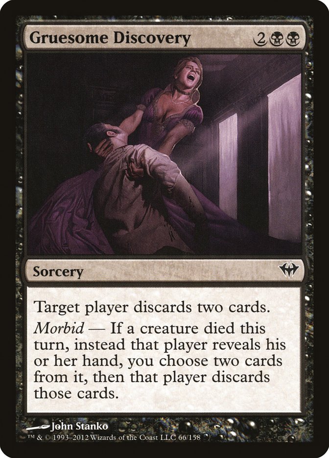 Gruesome Discovery [Dark Ascension] [Foil]