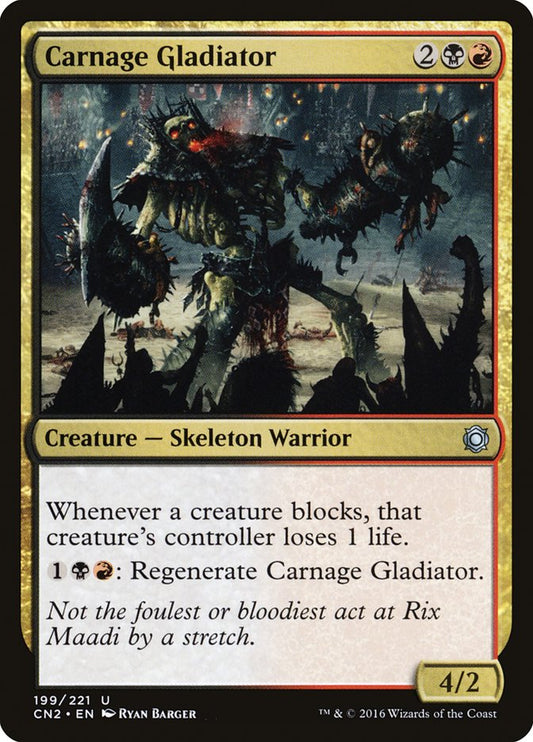 Carnage Gladiator [Conspiracy: Take the Crown] [Foil]