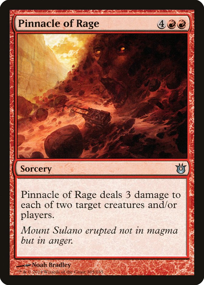 Pinnacle of Rage [Born of the Gods] [Foil]