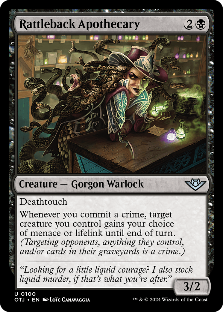 Rattleback Apothecary [Outlaws of Thunder Junction] [Foil]