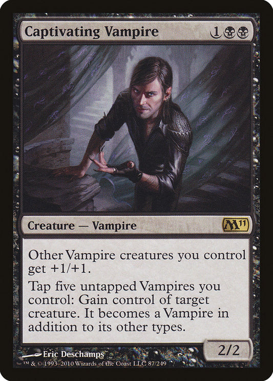 Captivating Vampire [Core Set 2011] [Foil]