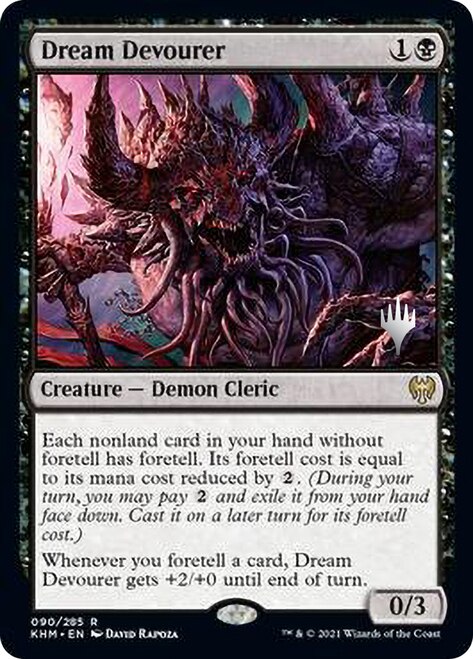 Dream Devourer (Promo Pack) [Kaldheim Promos] [Foil]
