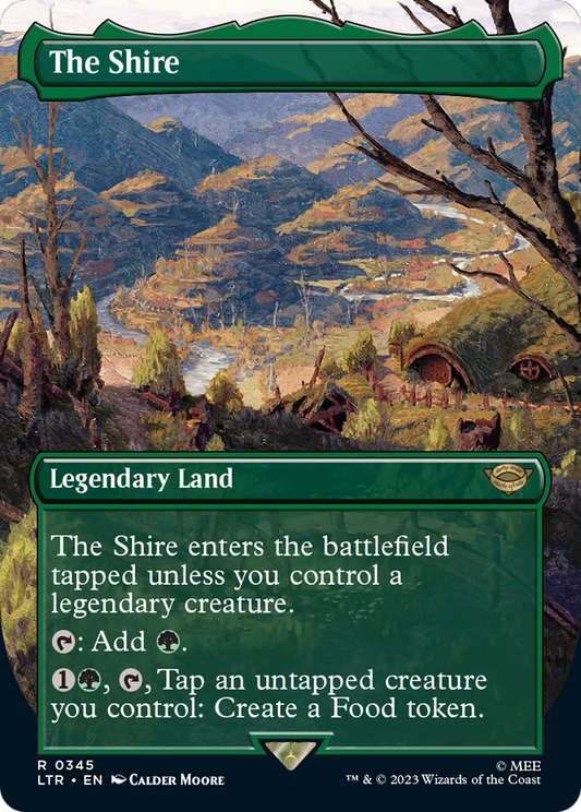 The Shire (Borderless Alternate Art) [The Lord of the Rings: Tales of Middle-Earth] [Foil]