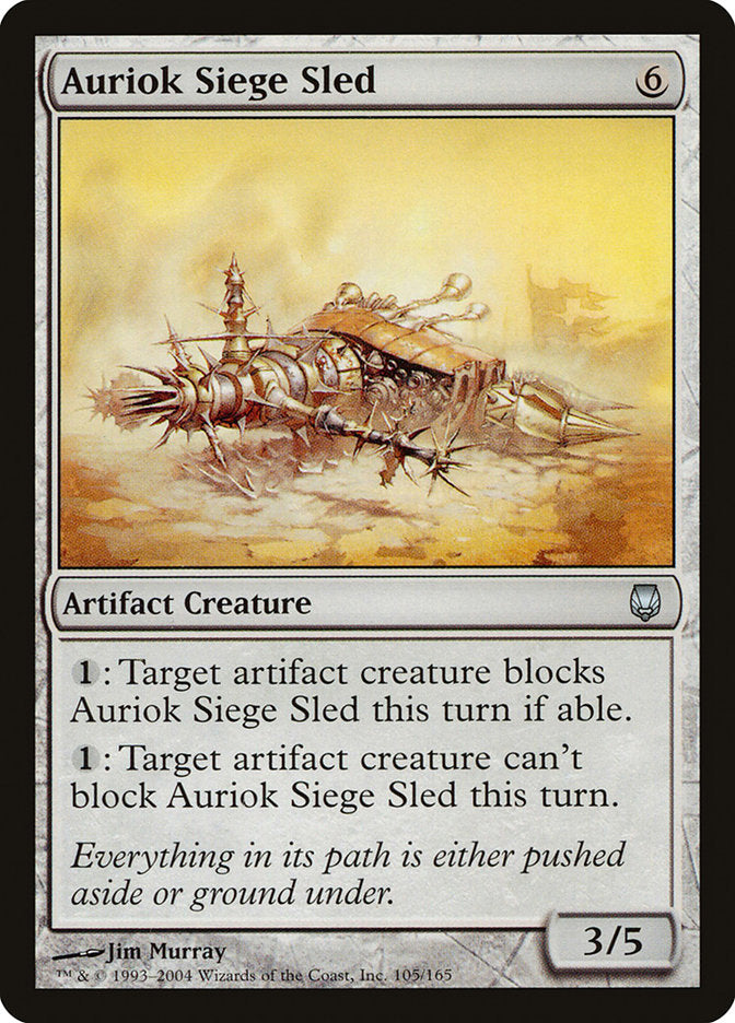 Auriok Siege Sled [Darksteel] [Foil]