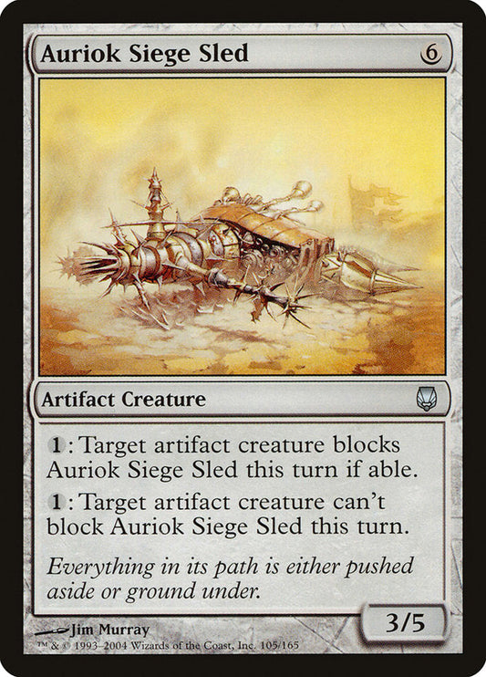 Auriok Siege Sled [Darksteel] [Foil]