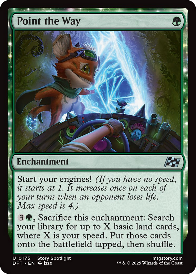 Point the Way [Aetherdrift] [Foil]