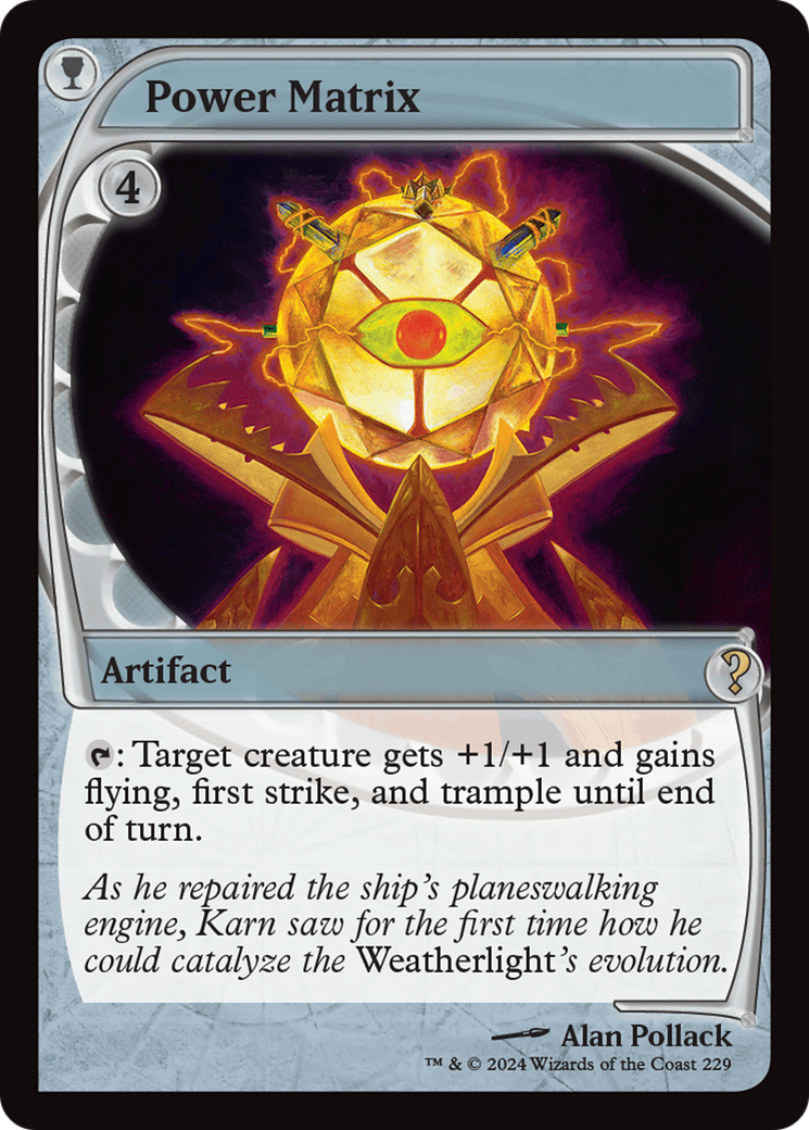 Power Matrix (Future Sight) [Mystery Booster 2] [Foil]