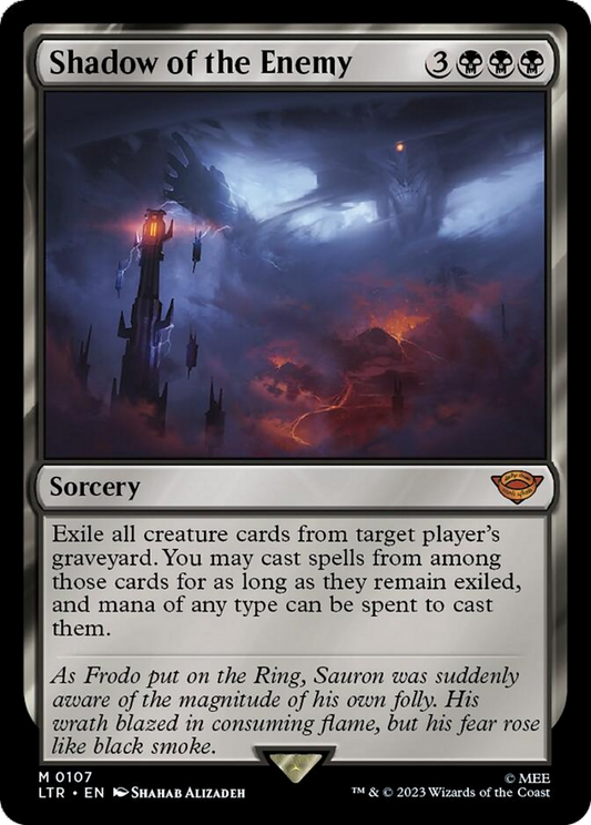 Shadow of the Enemy [The Lord of the Rings: Tales of Middle-Earth] [Foil]
