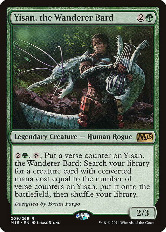 Yisan, the Wanderer Bard [Core Set 2015]
