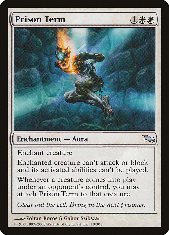 Prison Term [Shadowmoor] [Foil]