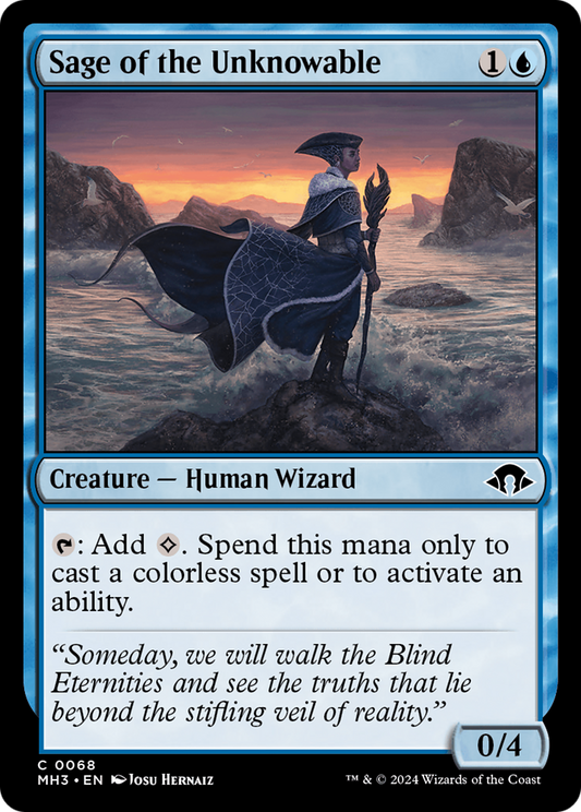 Sage of the Unknowable [Modern Horizons 3] [Foil]
