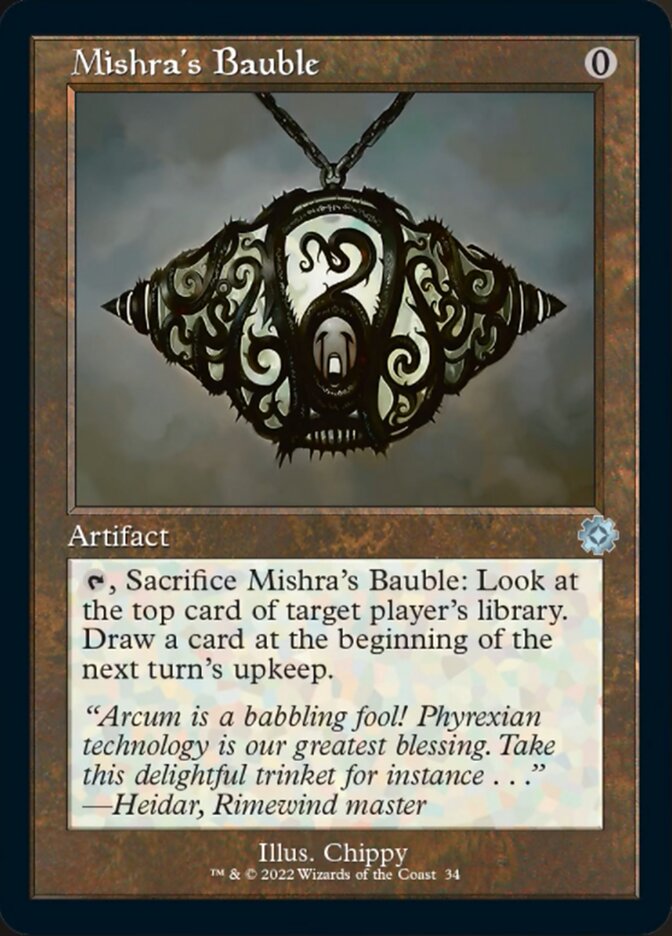 Mishra's Bauble (Retro) [The Brothers' War Retro Artifacts] [Foil]