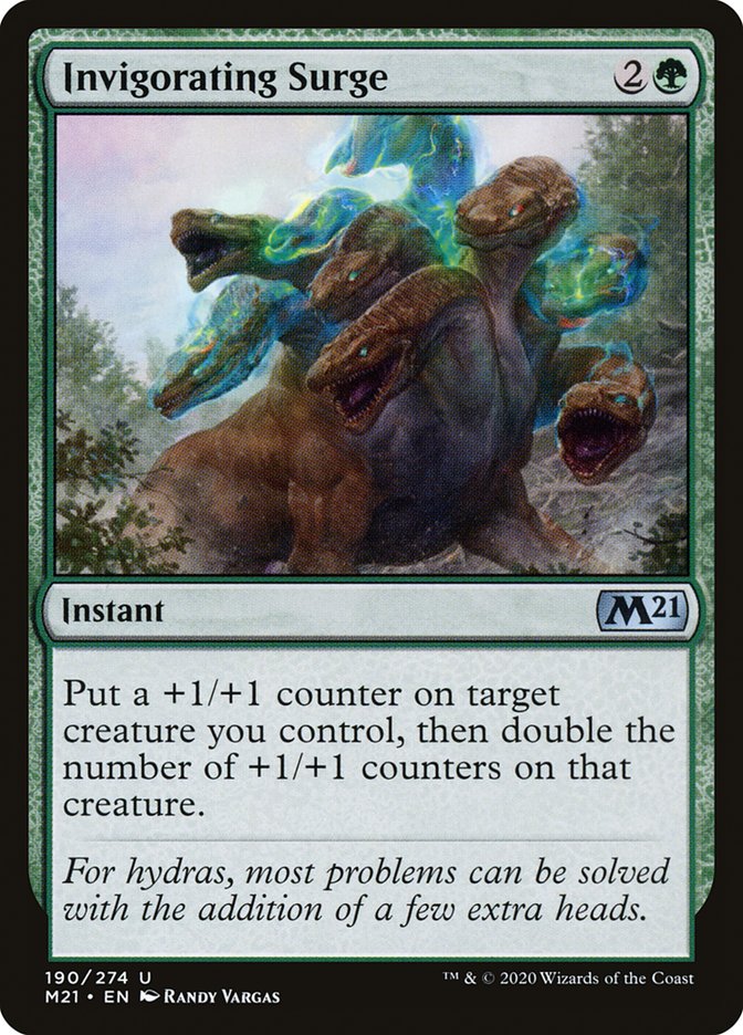 Invigorating Surge [Core Set 2021] [Foil]