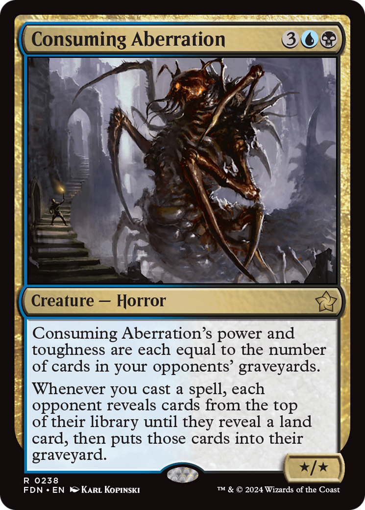 Consuming Aberration [Foundations] [Foil]