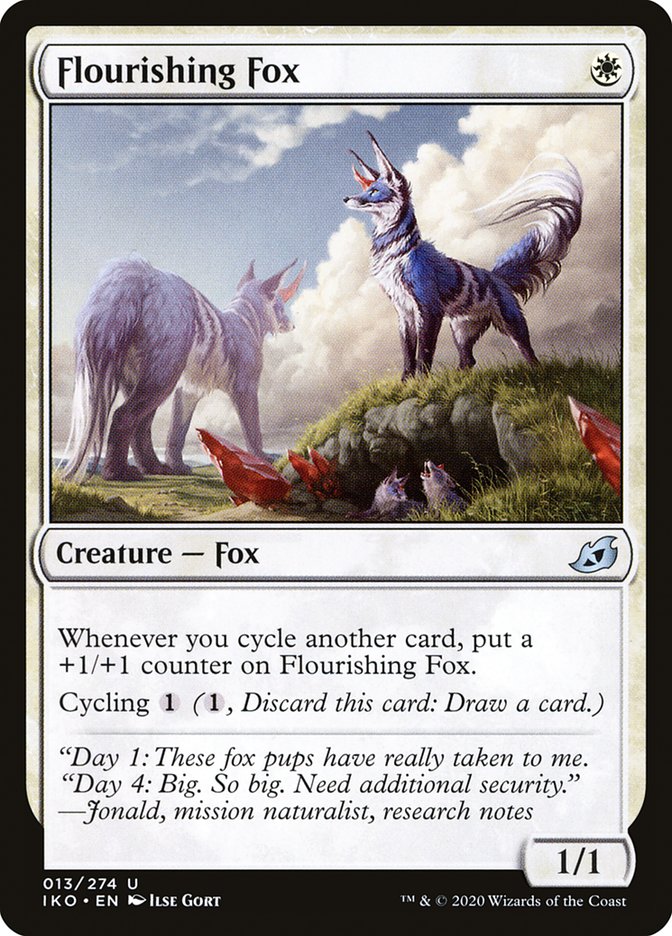 Flourishing Fox [Ikoria: Lair of Behemoths] [Foil]