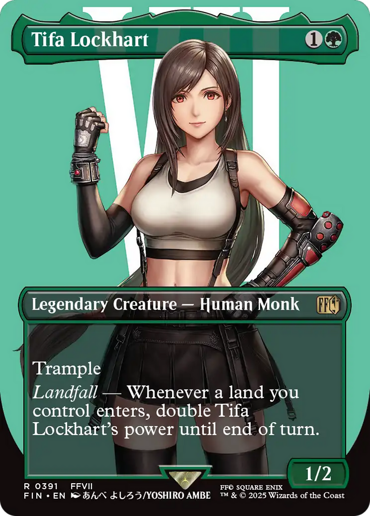 Tifa Lockhart (Borderless) [FINAL FANTASY] [Foil]