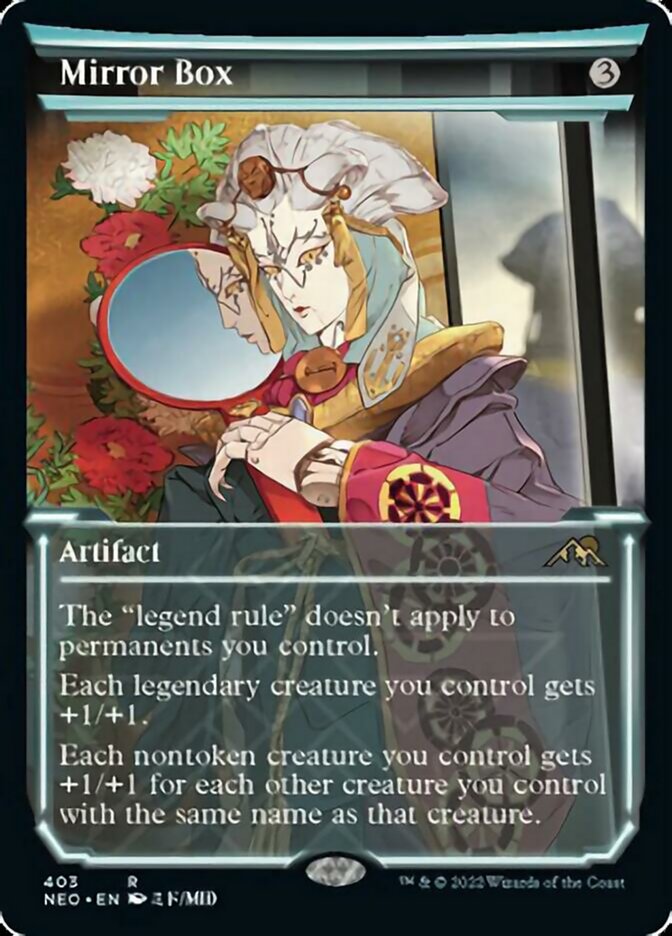 Mirror Box (Showcase Soft Glow) [Kamigawa: Neon Dynasty] [Foil]