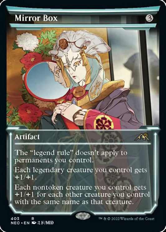 Mirror Box (Showcase Soft Glow) [Kamigawa: Neon Dynasty] [Foil]
