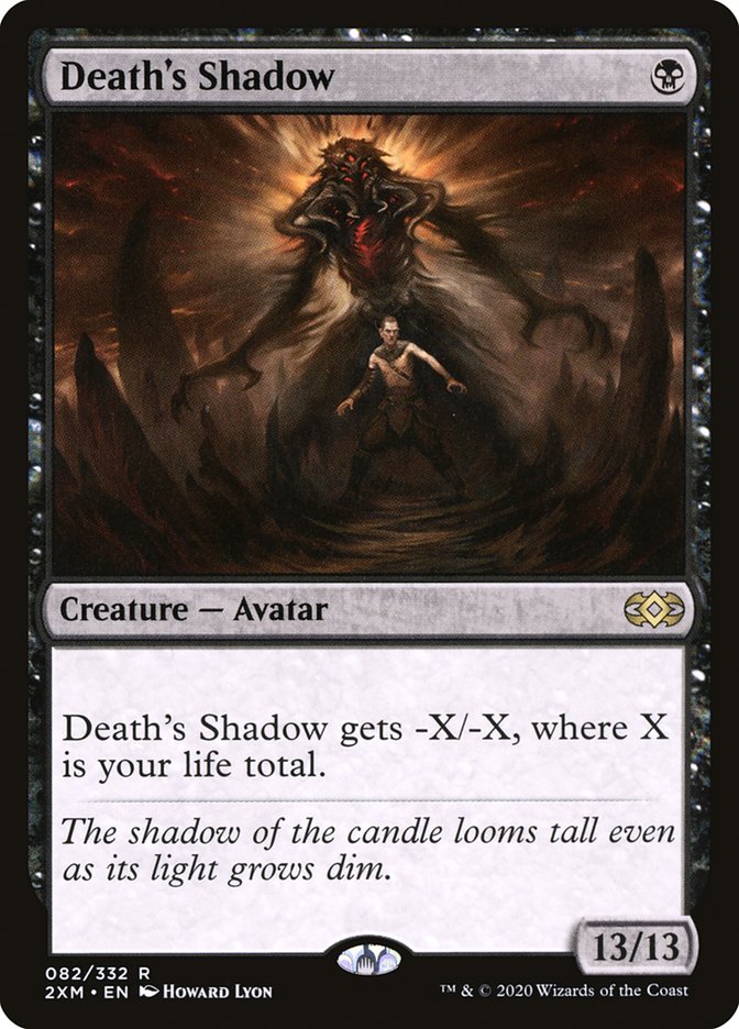Death's Shadow [Double Masters] [Foil]