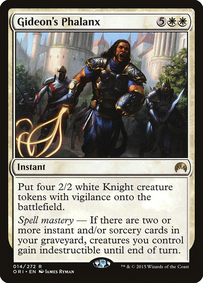 Gideon's Phalanx [Magic Origins] [Foil]