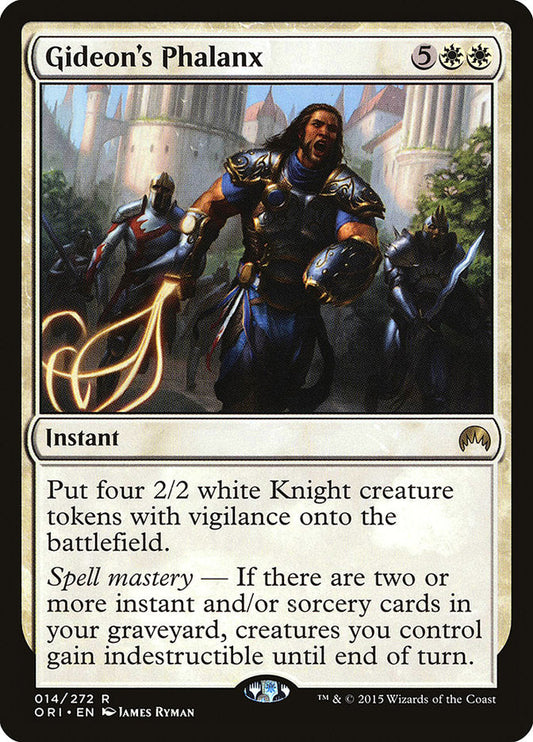 Gideon's Phalanx [Magic Origins] [Foil]