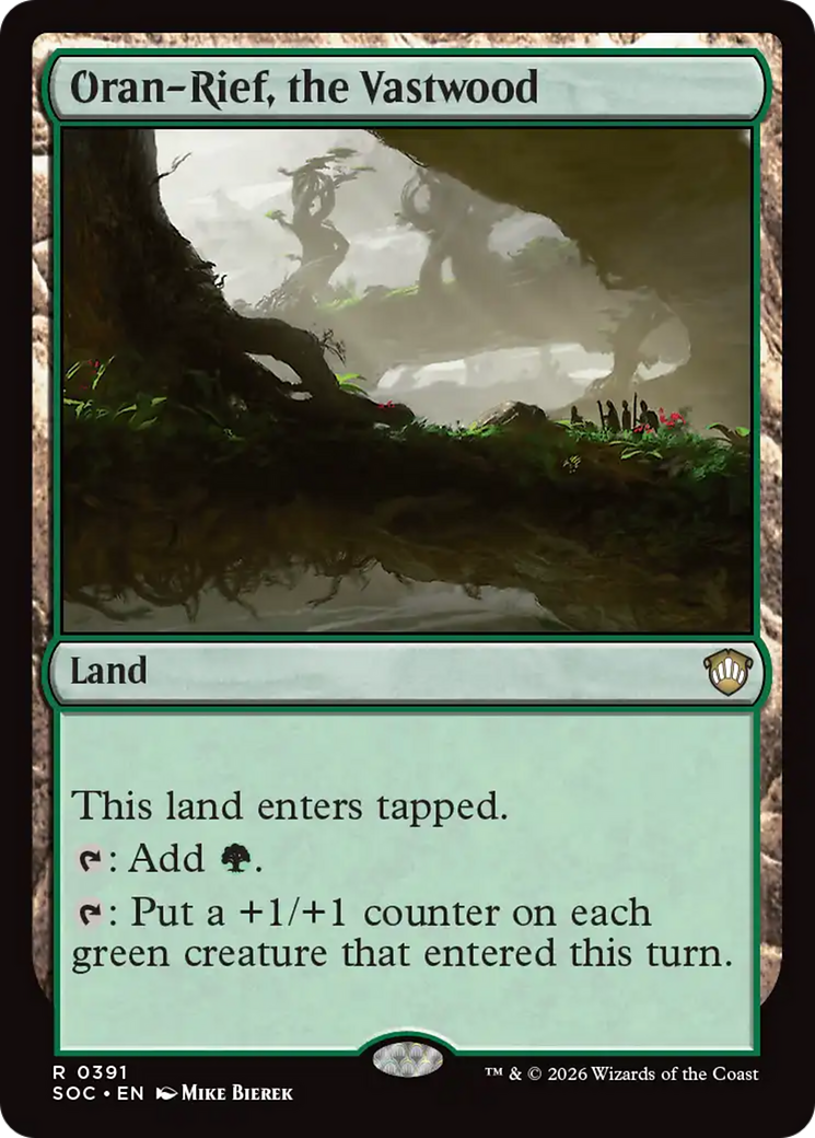 Oran-Rief, the Vastwood [Secrets of Strixhaven Commander] [Foil]