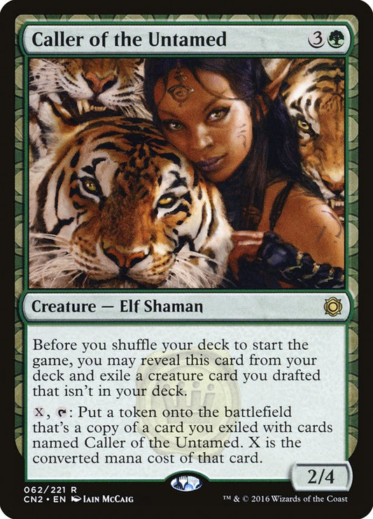 Caller of the Untamed [Conspiracy: Take the Crown] [Foil]