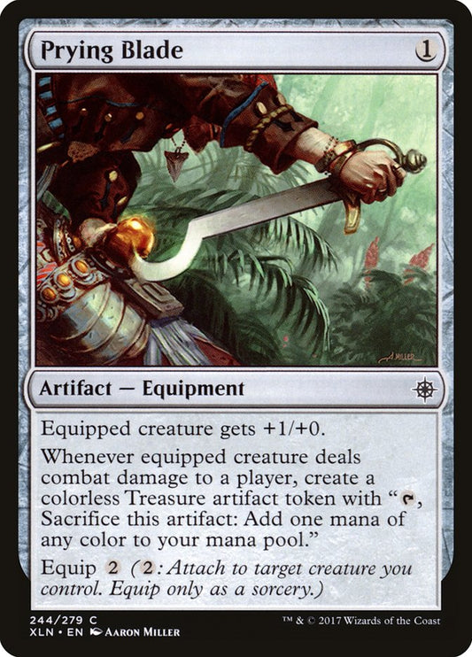 Prying Blade [Ixalan] [Foil]