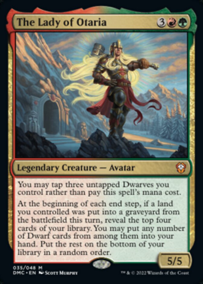 The Lady of Otaria [Dominaria United Commander] [Foil]