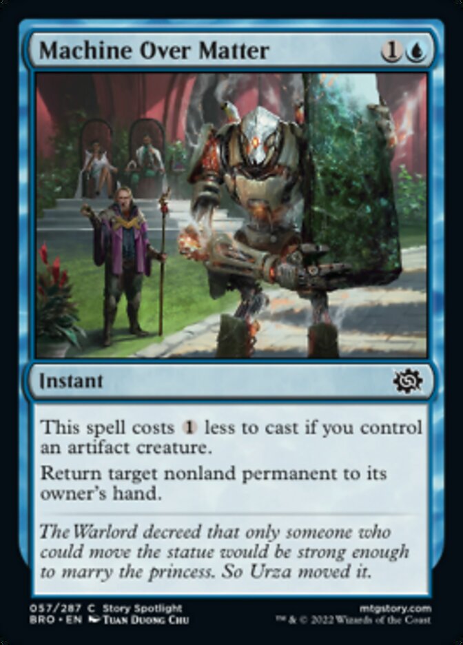 Machine Over Matter [The Brothers' War] [Foil]