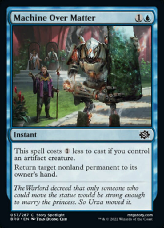 Machine Over Matter [The Brothers' War] [Foil]