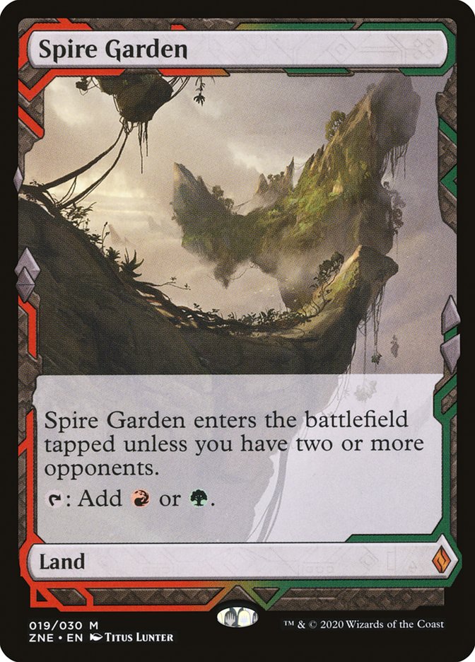Spire Garden (Expeditions) [Zendikar Rising Expeditions] [Foil]