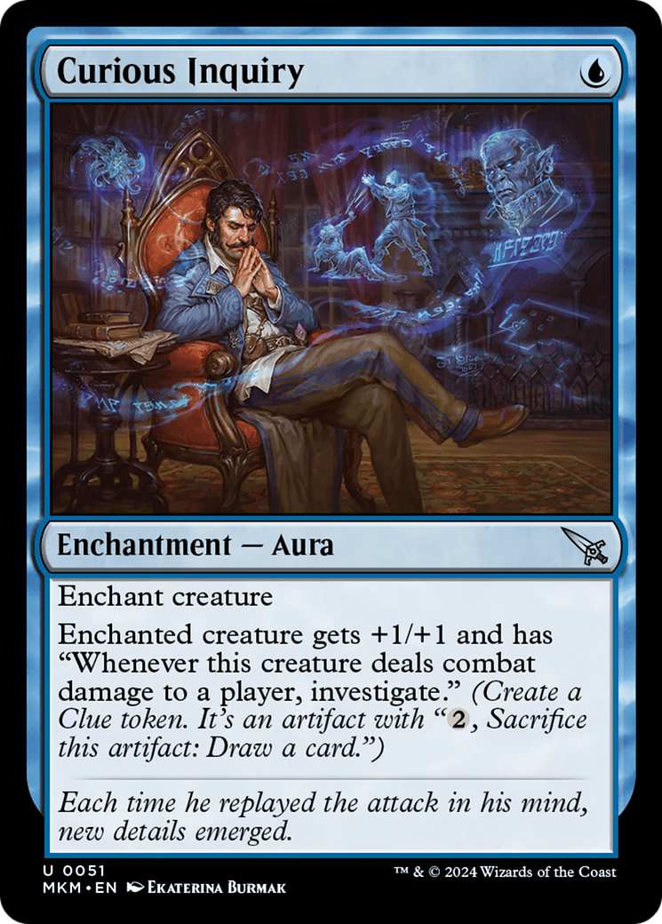 Curious Inquiry [Murders at Karlov Manor] [Foil]
